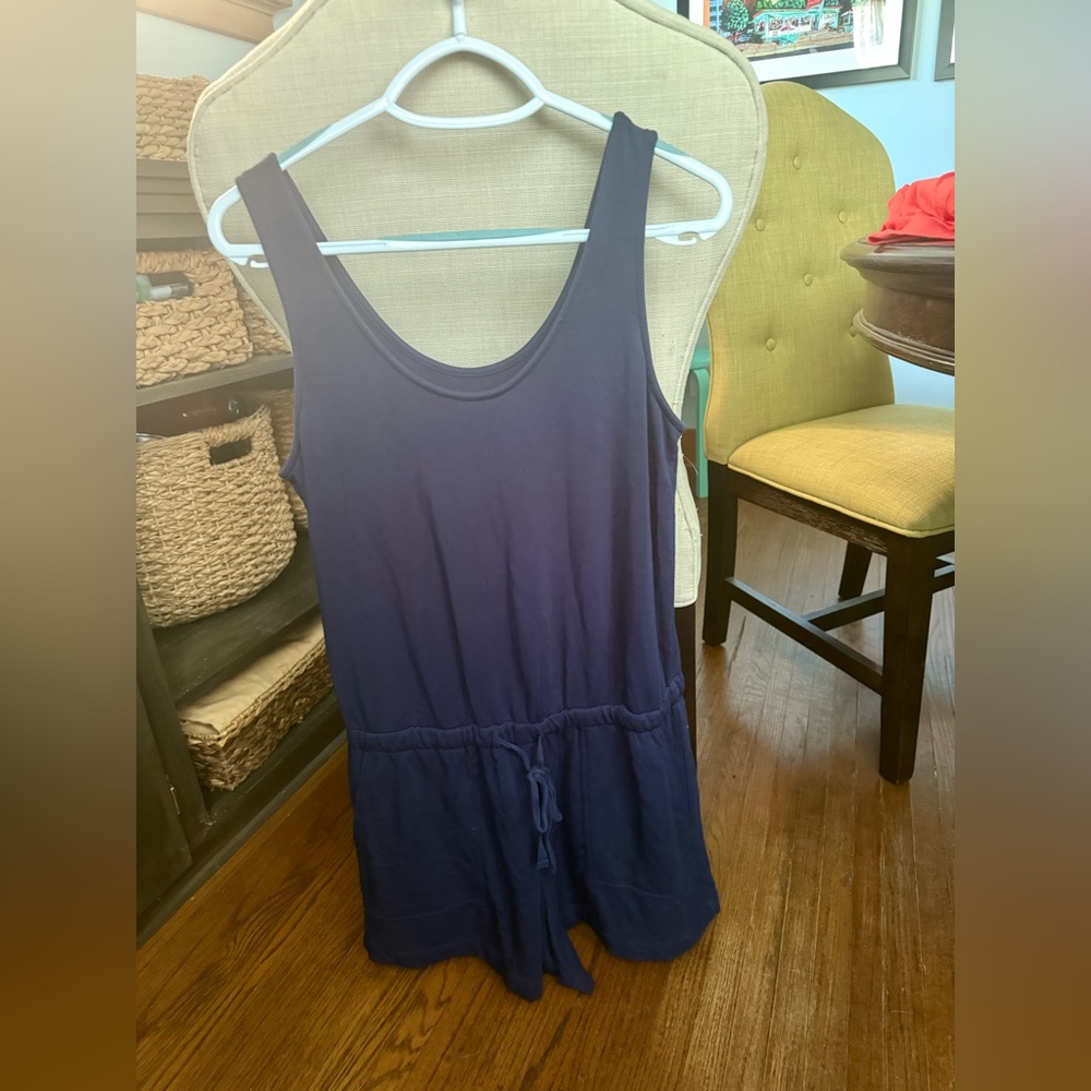 Lou & Grey Signaturesoft Romper in Navy : Sz M
